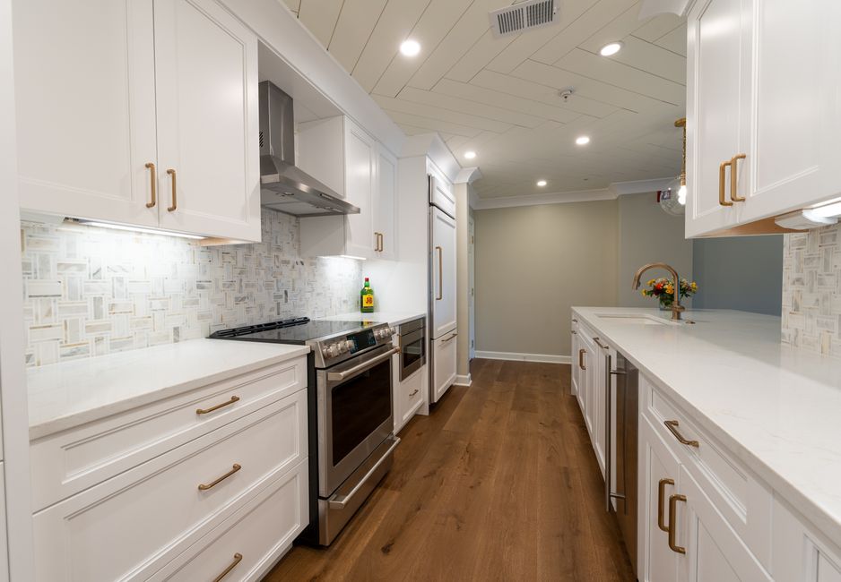 Architectural design and modern kitchen remodel